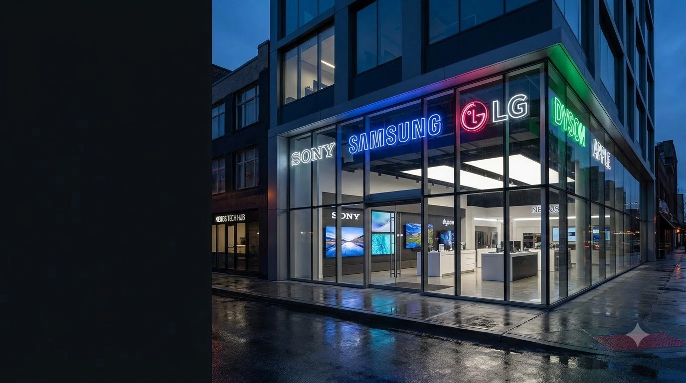 Mundada Corporation Experiential Tech Showroom Banner